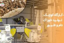 کارگاه کوچک تولید خوراک دام و طیور