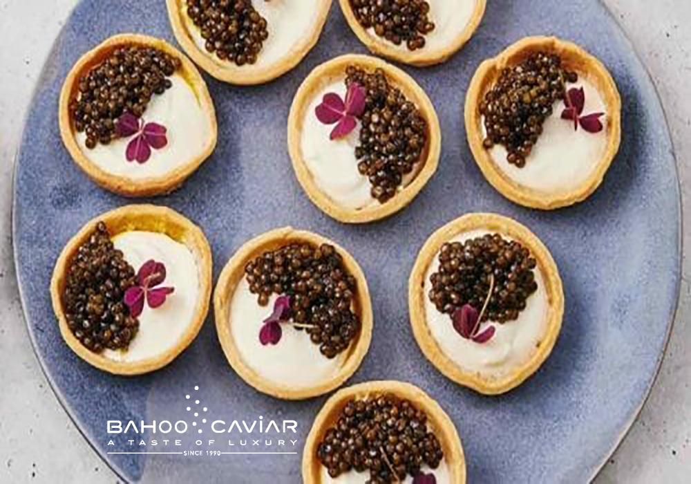 دستور پخت فینگر فود با خاویار